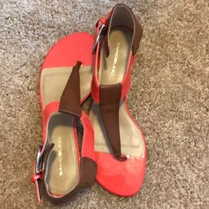 Very lightly used wedge sandals!